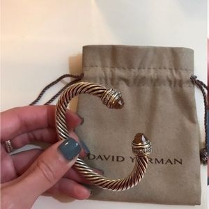 David Yurman 7mm Morganite bracelet